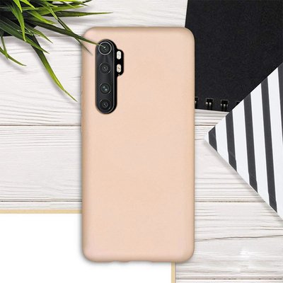 CaseUp Xiaomi Mi Note 10 Lite Kılıf Matte Surface Rose Gold