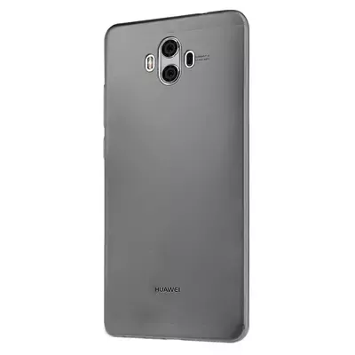 Microsonic Huawei Mate 10 Transparent Soft Kılıf Siyah