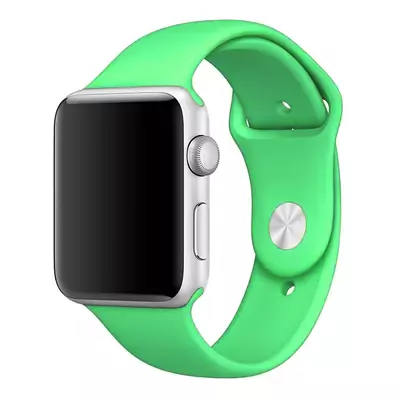 Microsonic Apple Watch Series 3 42mm Silikon Kordon Yeşil