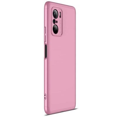 Microsonic Xiaomi Mi 11i Kılıf Double Dip 360 Protective AYS Rose Gold