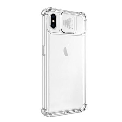 Microsonic Apple iPhone X Kılıf Chill Crystal Şeffaf