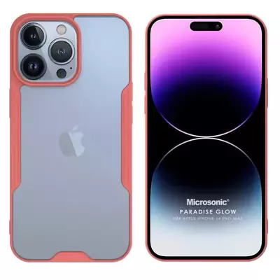 Microsonic Apple iPhone 14 Pro Max Kılıf Paradise Glow Pembe