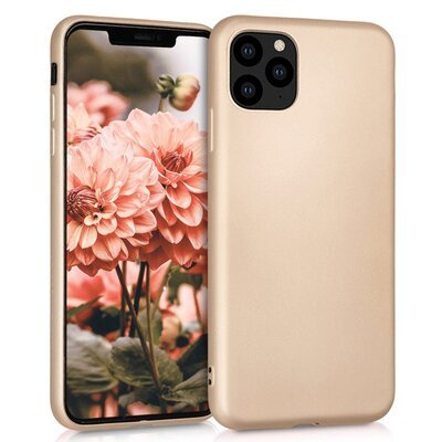 Microsonic Apple iPhone 11 Pro Kılıf Matte Silicone Gold