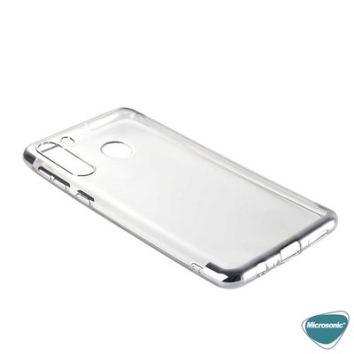 Microsonic Samsung Galaxy M11 Kılıf Skyfall Transparent Clear Mavi