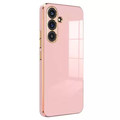 Microsonic Samsung Galaxy A56 Kılıf Olive Plated Pembe