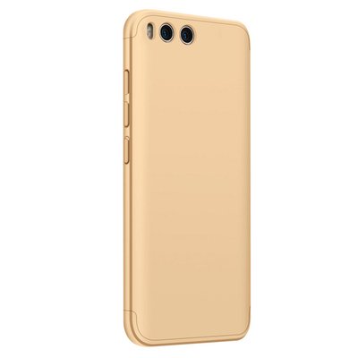 Microsonic Xiaomi Mi6 Kılıf Double Dip 360 Protective AYS Gold