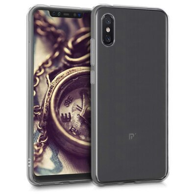 Microsonic Xiaomi Mi 8 Pro Kılıf Transparent Soft Beyaz