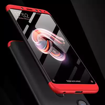 Microsonic Xiaomi Mi Max 3 Kılıf Double Dip 360 Protective Siyah