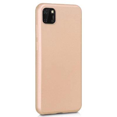 CaseUp Huawei Y5P Kılıf Matte Surface Gold