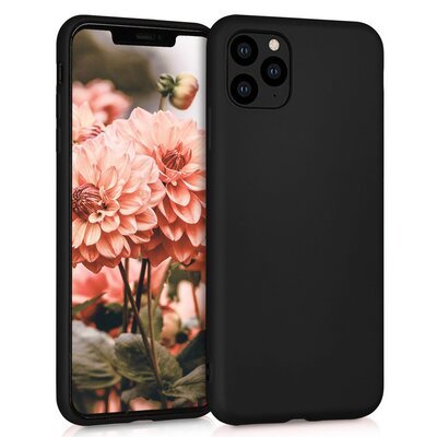 Microsonic Apple iPhone 11 Pro Max Kılıf Matte Silicone Siyah