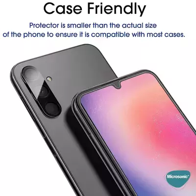 Microsonic Samsung Galaxy A16 Tempered Glass Cam Ekran Koruyucu