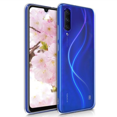 Microsonic Xiaomi Mi 9 Lite Kılıf Transparent Soft Beyaz