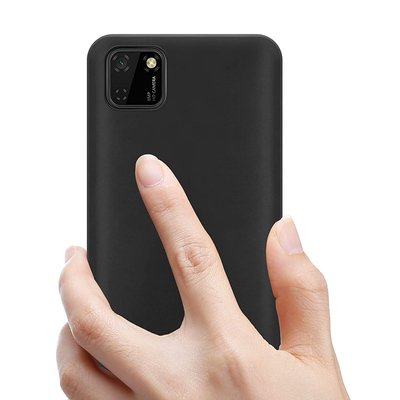 CaseUp Huawei Y5P Kılıf Matte Surface Siyah