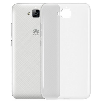 Caseup Huawei Y6 Pro Kılıf Transparent Soft Beyaz