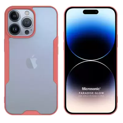 Microsonic Apple iPhone 14 Pro Kılıf Paradise Glow Pembe