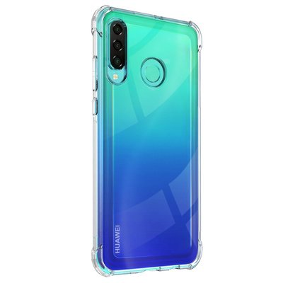 Microsonic Huawei P40 Lite E Kılıf Anti Shock Silikon Şeffaf