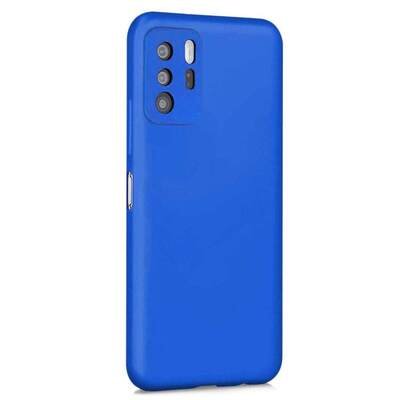 Microsonic Xiaomi Poco X3 GT Kılıf Matte Silicone Mavi