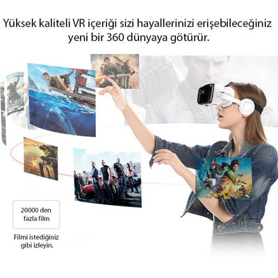 VR Shinecon G04E 3D Sanal Gerçeklik Gözlüğü