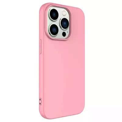 Microsonic Apple iPhone 15 Pro Kılıf Groovy Soft Rose Gold