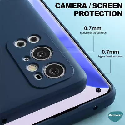 Microsonic OnePlus 9 Pro Kılıf Groovy Soft Mor