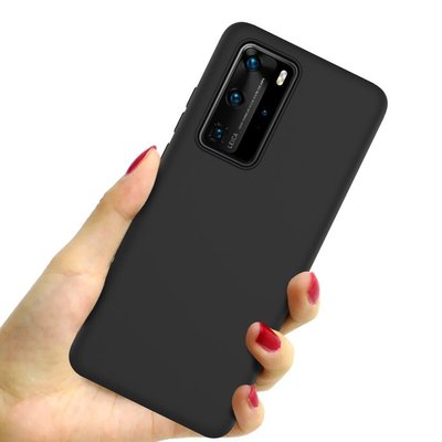 CaseUp Huawei P40 Pro Kılıf Matte Surface Siyah