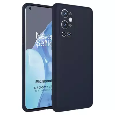 Microsonic OnePlus 9 Pro Kılıf Groovy Soft Lacivert