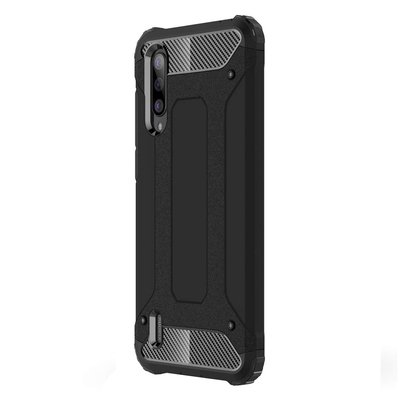 Microsonic Xiaomi Mi 9 Lite Kılıf Rugged Armor Siyah