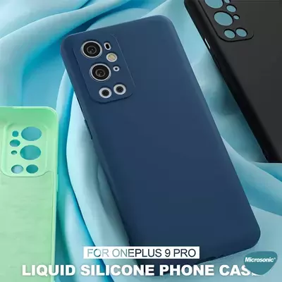 Microsonic OnePlus 9 Pro Kılıf Groovy Soft Kırmızı