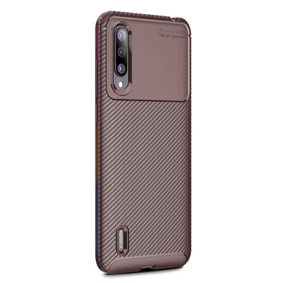 Microsonic Xiaomi Mi 9 Lite Kılıf Legion Series Kahverengi