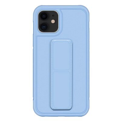 Microsonic Apple iPhone 11 Kılıf Hand Strap Mavi