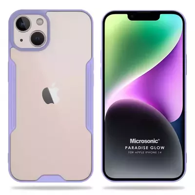 Microsonic Apple iPhone 14 Plus Kılıf Paradise Glow Lila