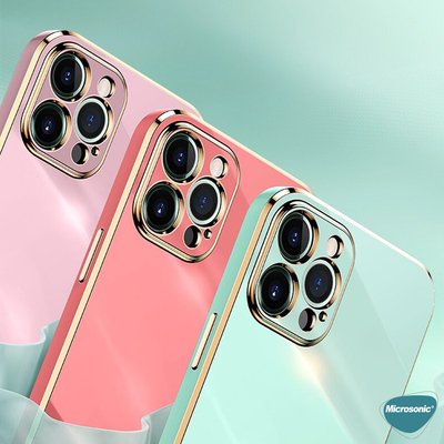 Microsonic Vivo Y20s Kılıf Olive Plated Pembe