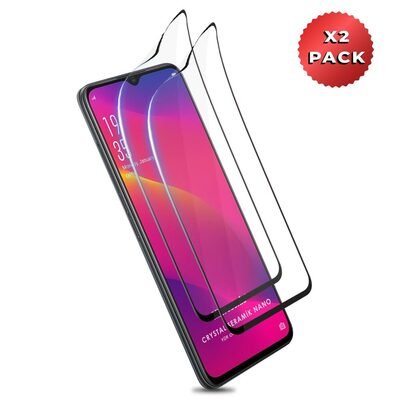 Microsonic Oppo A5 2020 Crystal Seramik Nano Ekran Koruyucu Siyah (2 Adet)