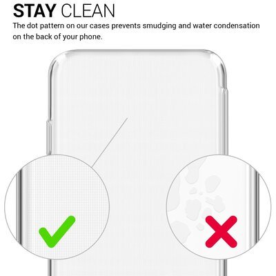 Microsonic Alcatel A3 XL Kılıf Transparent Soft Beyaz