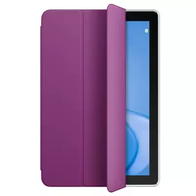 Microsonic Huawei MatePad T10 Kılıf Slim Translucent Back Smart Cover Mor