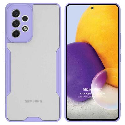 Microsonic Samsung Galaxy A73 5G Kılıf Paradise Glow Lila