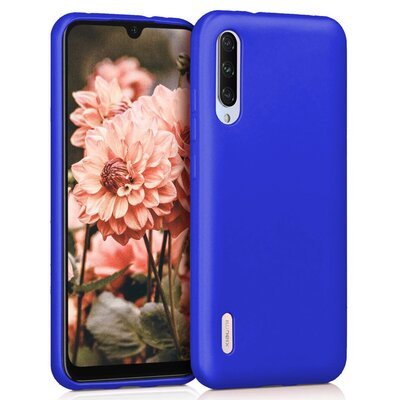 Microsonic Xiaomi Mi 9 Lite Kılıf Matte Silicone Mavi