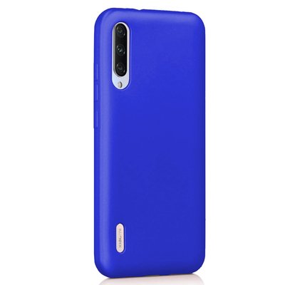 Microsonic Xiaomi Mi 9 Lite Kılıf Matte Silicone Mavi