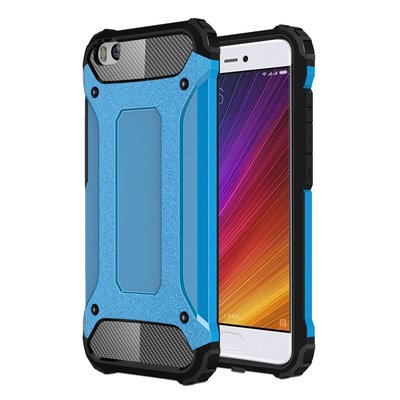 Microsonic Xiaomi Mi 5S Kılıf Rugged Armor Mavi