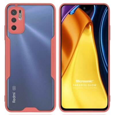 Microsonic Xiaomi Redmi Note 10 5G Kılıf Paradise Glow Pembe