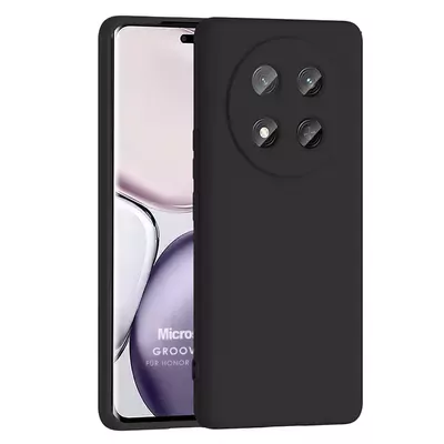 Microsonic Honor Magic 7 Lite Kılıf Groovy Soft Siyah