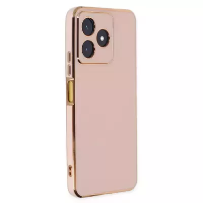 Microsonic Realme C53 Kılıf Olive Plated Pembe