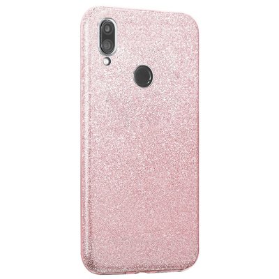 Microsonic Xiaomi Redmi Note 7 Pro Kılıf Sparkle Shiny Rose Gold