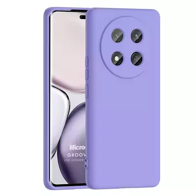 Microsonic Honor Magic 7 Lite Kılıf Groovy Soft Lila