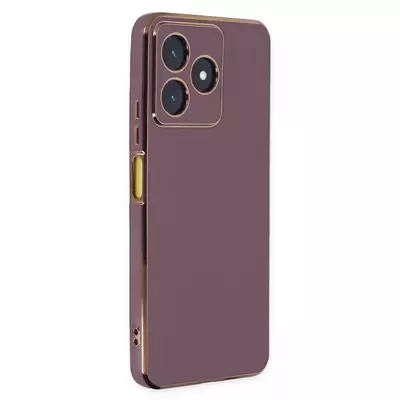 Microsonic Realme C53 Kılıf Olive Plated Lila