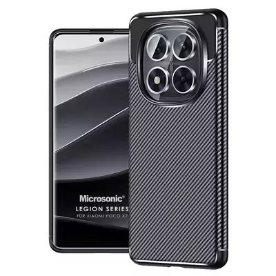 Microsonic Xiaomi Poco X7 Kılıf Legion Series Siyah