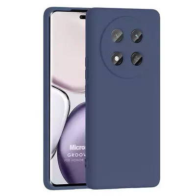 Microsonic Honor Magic 7 Lite Kılıf Groovy Soft Lacivert