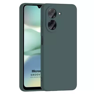 Microsonic Xiaomi Redmi A5 4G Kılıf Groovy Soft Koyu Yeşil
