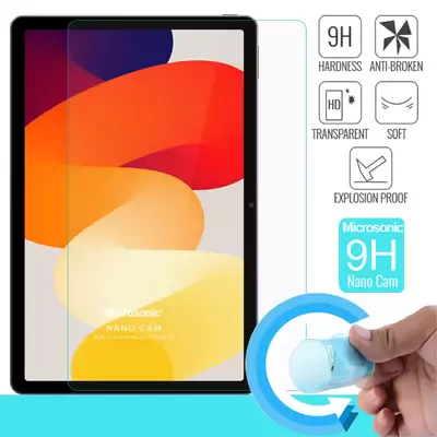 Microsonic Xiaomi Redmi Pad SE Nano Glass Cam Ekran Koruyucu