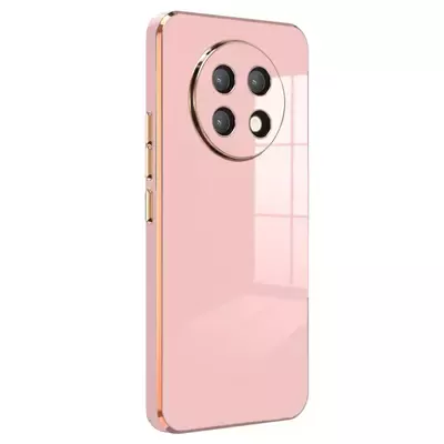 Microsonic Huawei Nova Y91 Kılıf Olive Plated Pembe